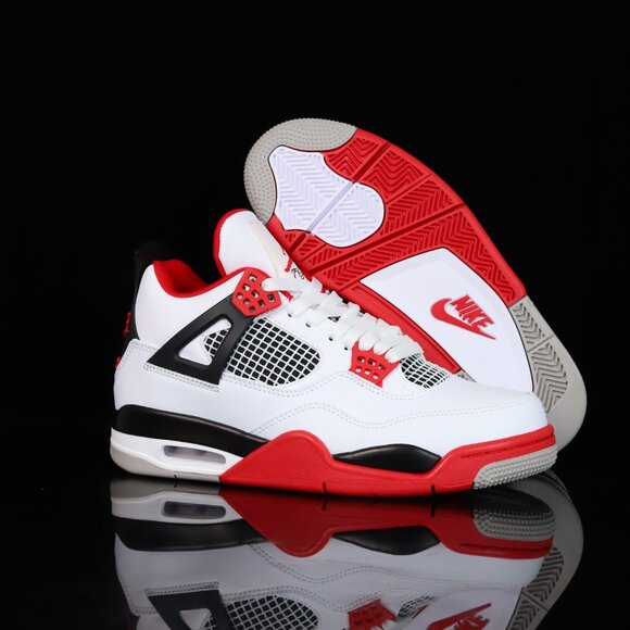 Size Jordan 4 Retro Mid Red Cement - Picture 2 of 9